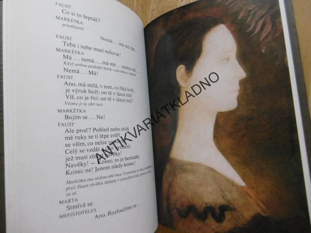 FAUST A MARKÉTKA, J.W.GOETHE,1982 **an