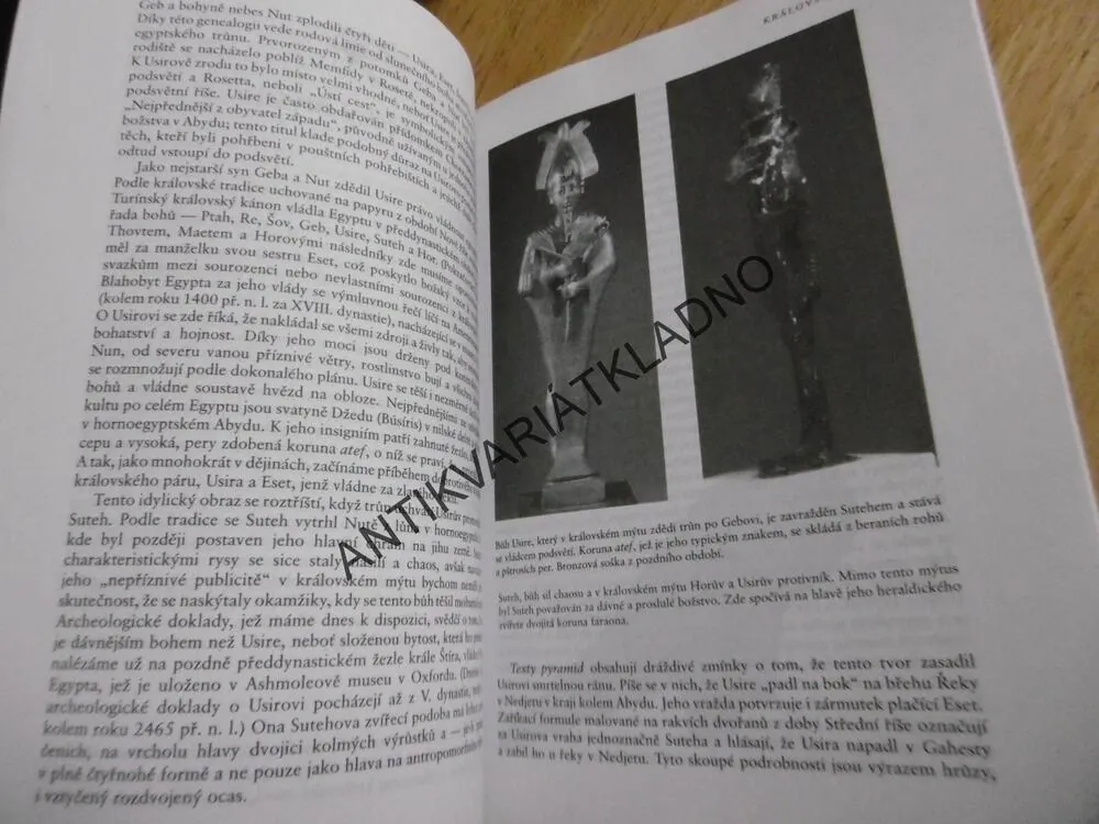 EGYPTSKÉ MÝTY, GEORGE HART, BÁJNÁ MINULOST, **an