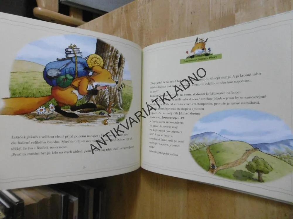 DOBRODRUŽSTVÍ JAKUBA A VĚRKY, DLOUHÁ CESTA A JINÉ PŘÍBĚHY, JAKUB, VĚRKA, **an