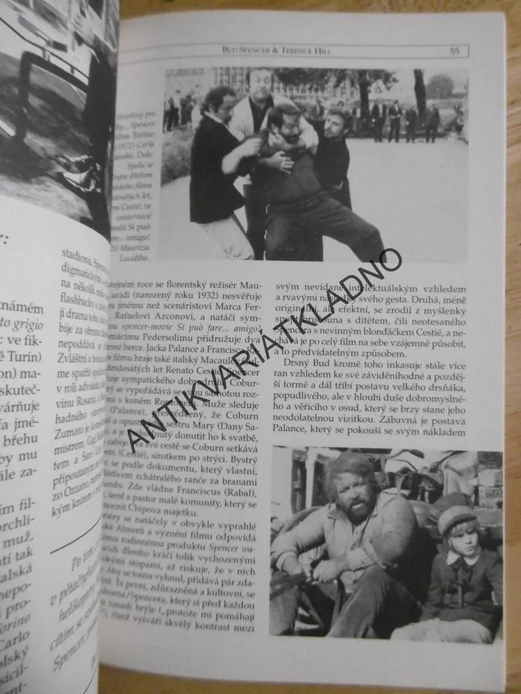 BUD SPENCER A TERENCE HILL, MARCO BERTOLINO, V ČEŠTINĚ, **an