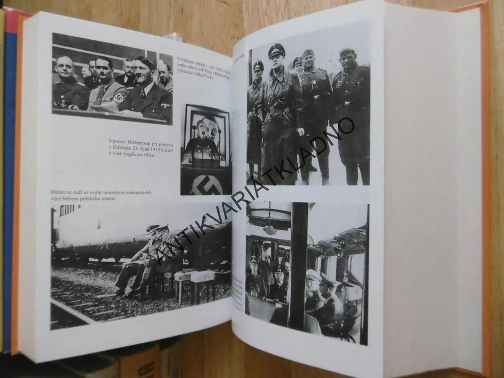 RIBBENTROP, MICHAEL BLOCH, VÁLKA, TŘETÍ ŘÍŠE, NĚMECKO, **an