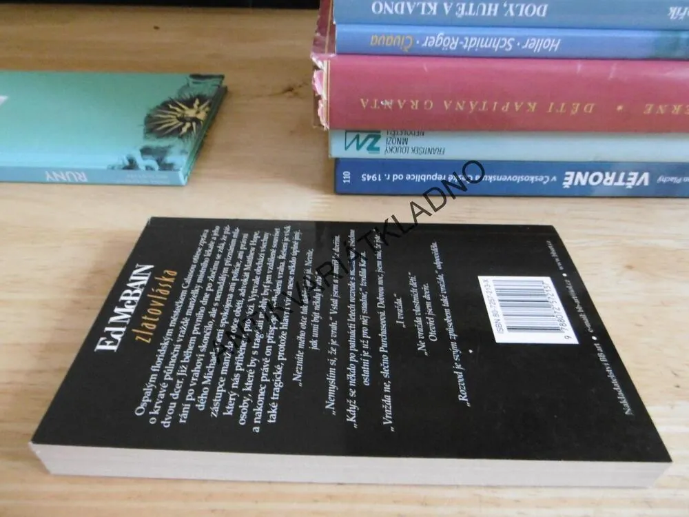 ZLATOVLÁSKA, ED MCBAIN, **an