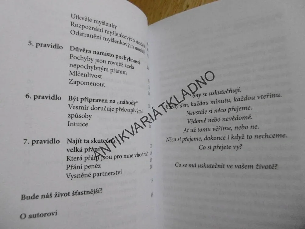 JAK SI SPRÁVNĚ PŘÁT, PIERRE FRANKCH, **an