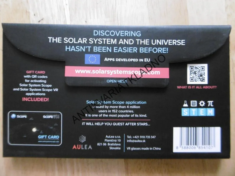 SOLAR SYSTEM SCOPE, KRÁSY VESMÍRU, VĚL 8+, VČETNĚ DÁRKOVÉ KARTY- OBJEVUJ SLUNEČNÍ SOUSTAVU