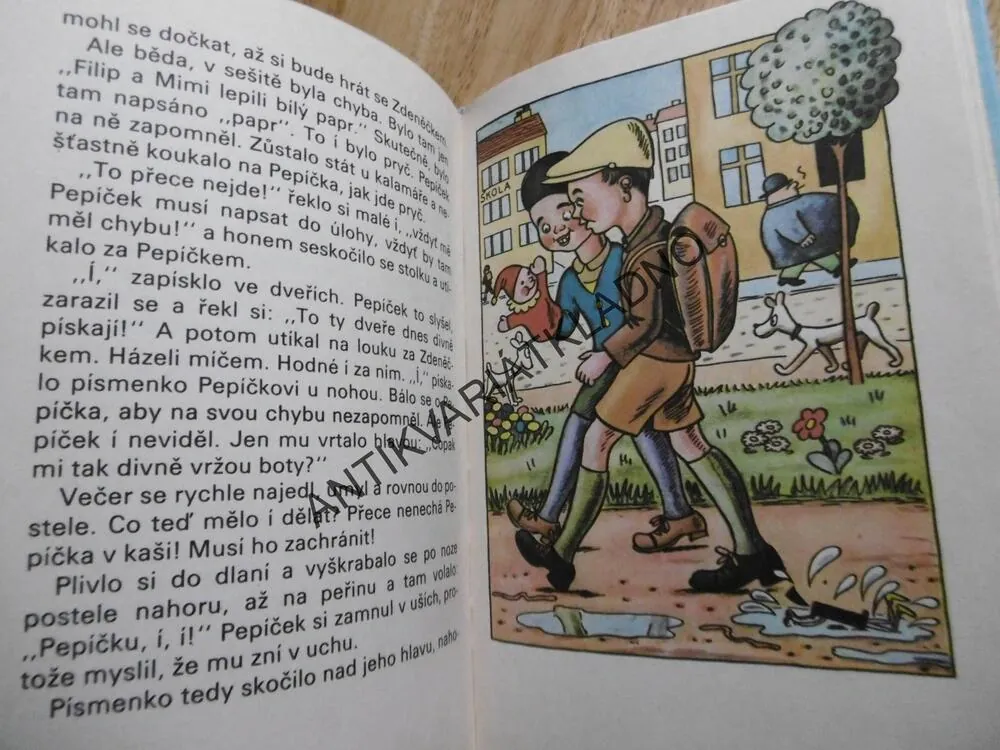 FERDŮV SLABIKÁŘ, ONDŘEJ SEKORA, 1976, **an