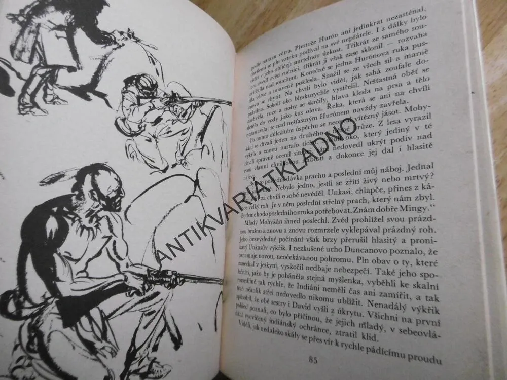 KOD 53 - POSLEDNÍ MOHYKÁN, JAMES FENIMORE COOPER, VRAŠTIL, **an