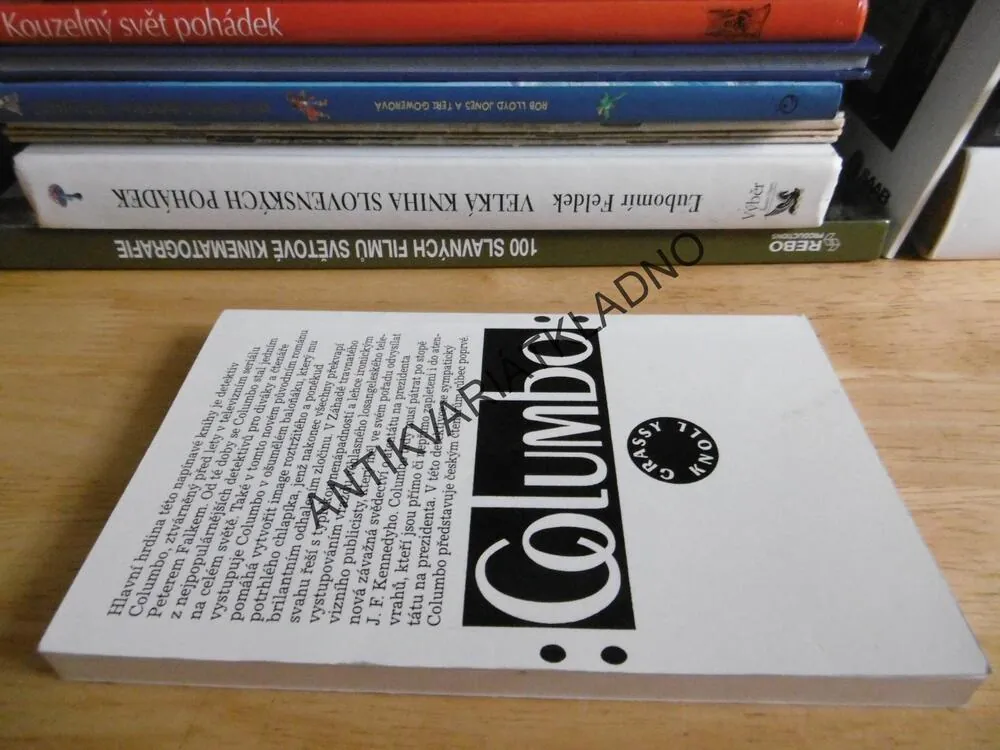 COLUMBO, ZÁHADA TRAVNATÉHO SVAHU, W.HARRINGTON, **an
