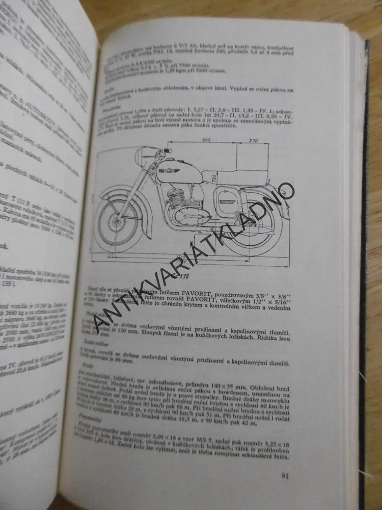 ZÁPISNÍK MOTORISTY, VČETNĚ MAPY,**an