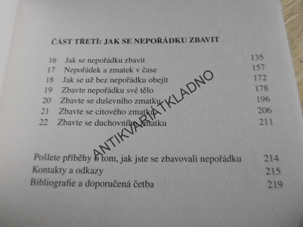 ZBAVTE SE NEPOŘÁDKU S FENG ŠUEJ, KAREN KINGSTON, **an