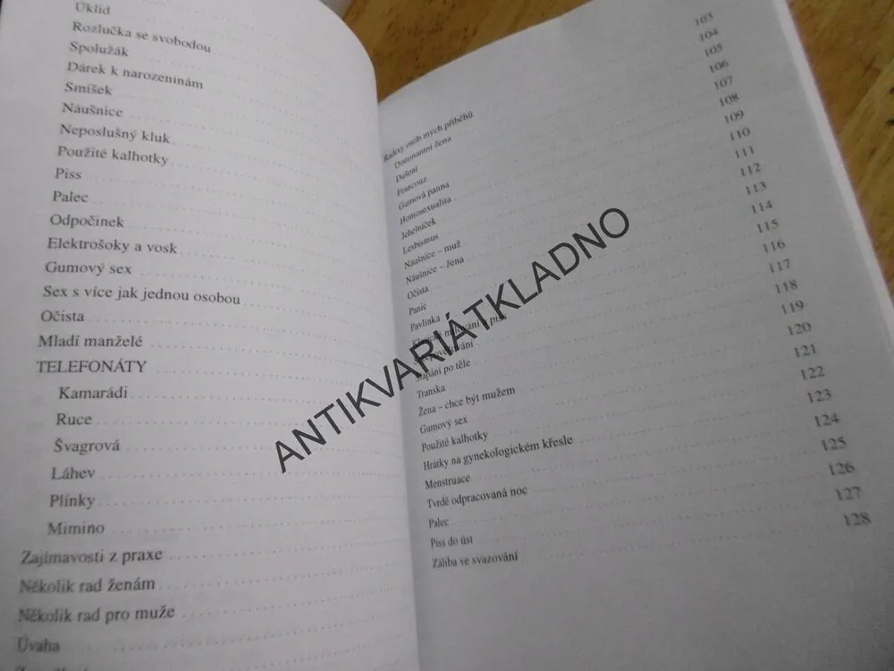 JAKÝ SEX MUŽI CHTĚJÍ, ZPOVĚĎ PROSTITUTKY, **an