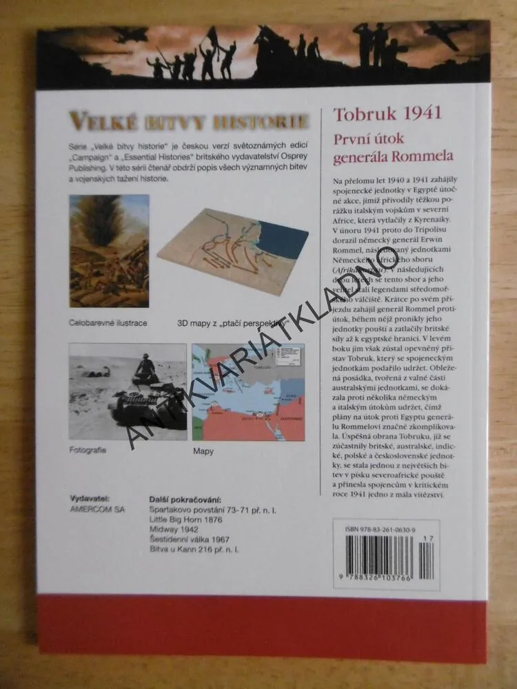 TOBRUK 1941, VELKÉ BITVY HISTORIE 17, VÁLKA, **an