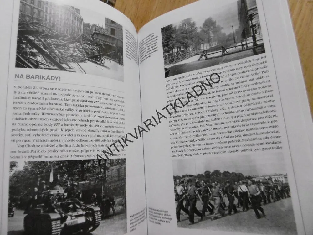 OSVOBOZENÍ PAŘÍŽE 1944, VELKÉ BITVY HISTORIE 52, VÁLKA, **an