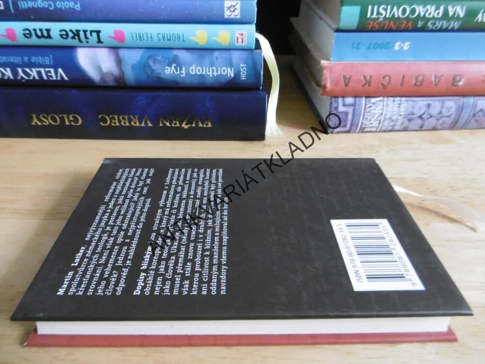 MARTIN LUTHER, DOPISY BLÍZKÝM, **an