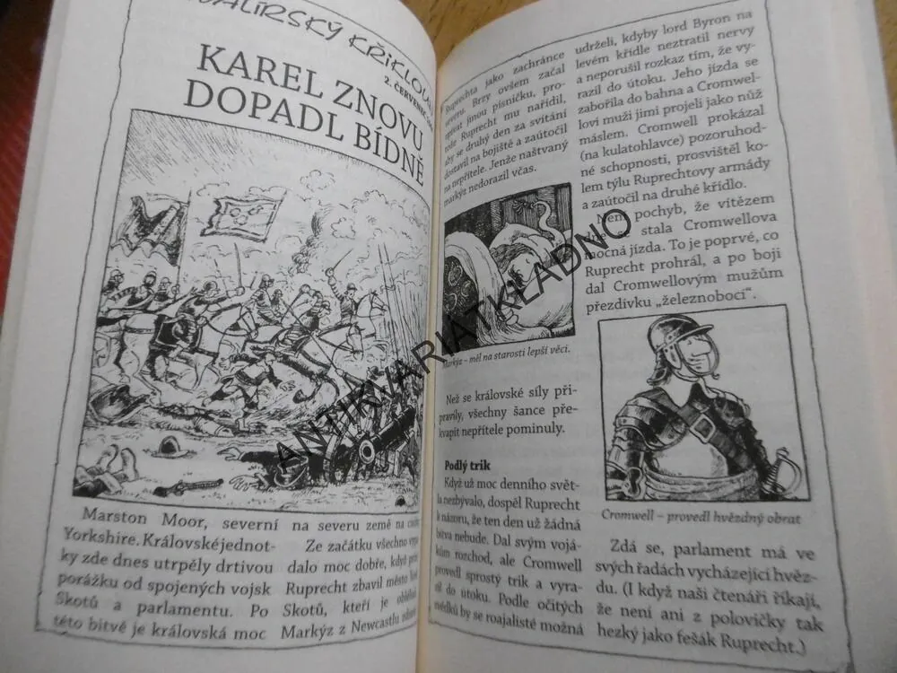 OLIVER CROMWELL A JEHO BRADAVICE, DRAZÍ ZESNULÍ, ALAN MACDONALD, PHILIP REEVE, **an