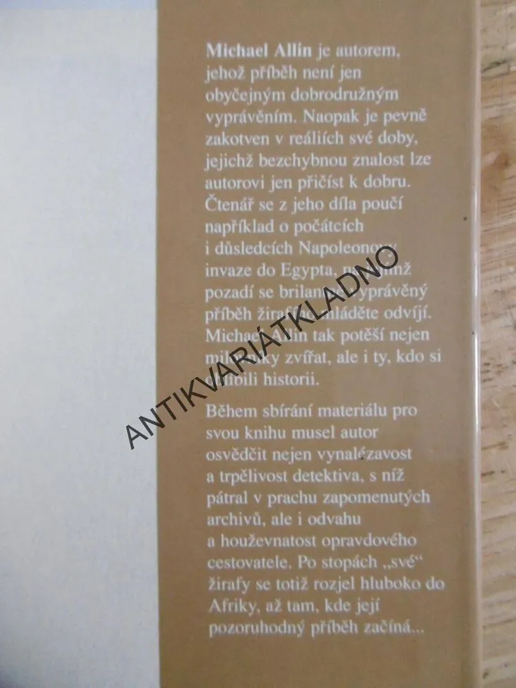 ZURÁFA, MICHAEL ALLIN, **an