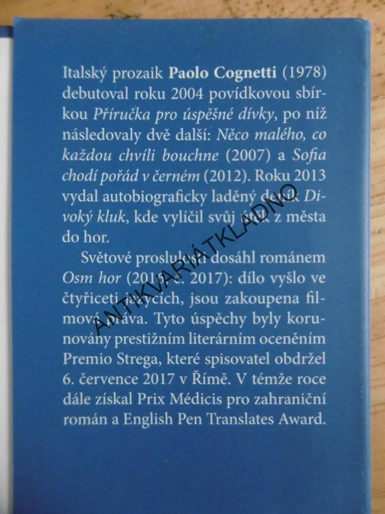 DIVOKÝ KLUK, PAOLO COGNETTI, **an