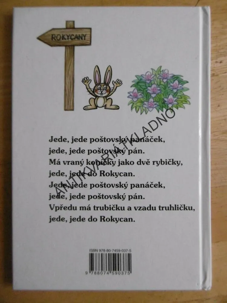 JEDE, JEDE POŠTOVSKÝ PANÁČEK, ŘÍKANKY PRO DĚTI, LUBOŠ A MARCELA WALTEROVI, **an