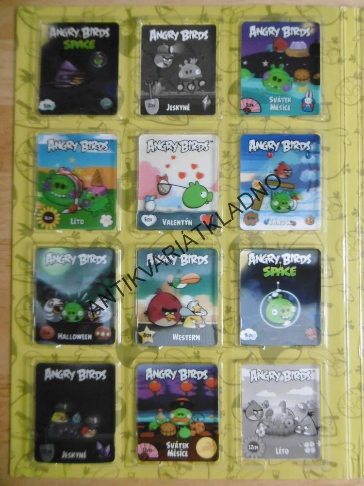 ANGRY BIRDS, SBĚRATELSKÉ ALBUM, **an