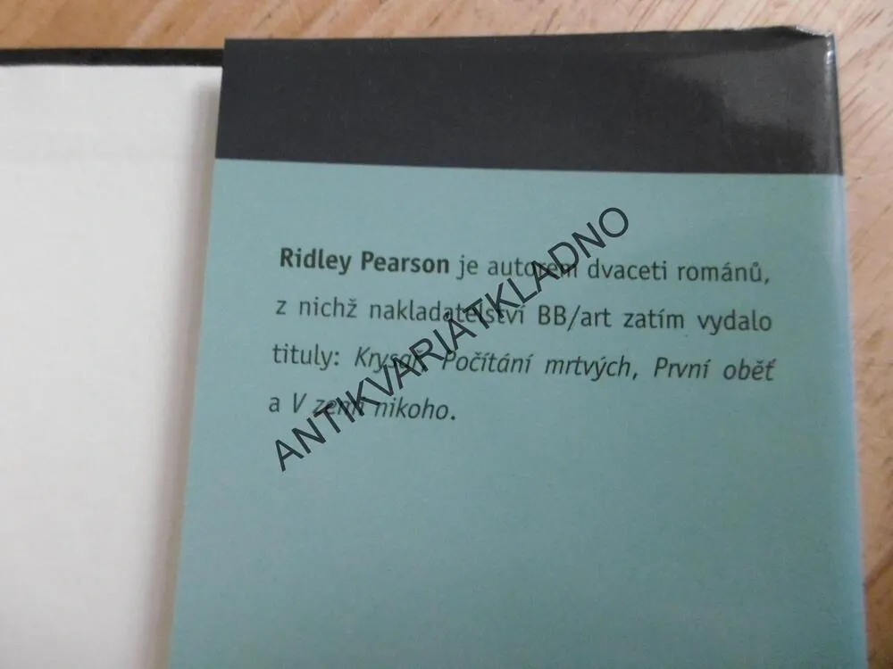 STARÉ HŘÍCHY, RIDLEY PEARSON, **an