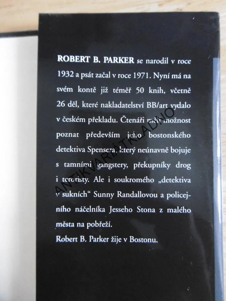 ZUB ZA ZUB, ROBERT B. PARKER, **an