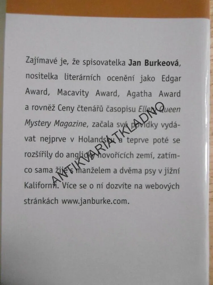 SBÍRKA DETEKTIVNÍCH POVÍDEK 18, JAN BURKEOVÁ, **an