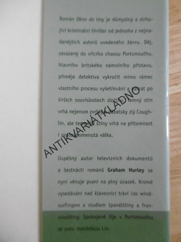 OKNO DO TMY, GRAHAM HURLEY, **an