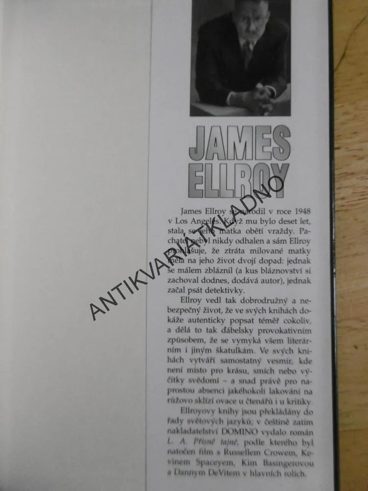 BULVÁRNÍ AMERIKA, JAMES ELLROY, **an
