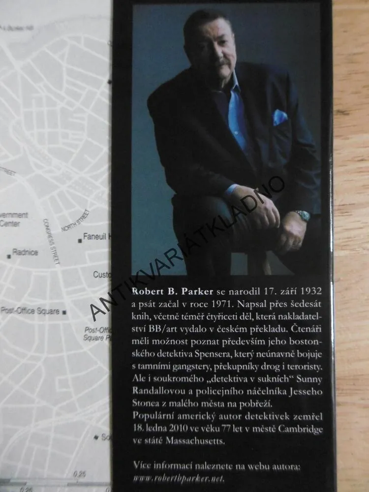 UKOLÉBAVKA, ROBERT B. PARKER, **an
