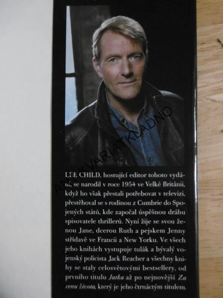 NEJLEPŠÍ AMERICKÉ DETEKTIVNÍ POVÍDKY 4, LEE CHILD, **an