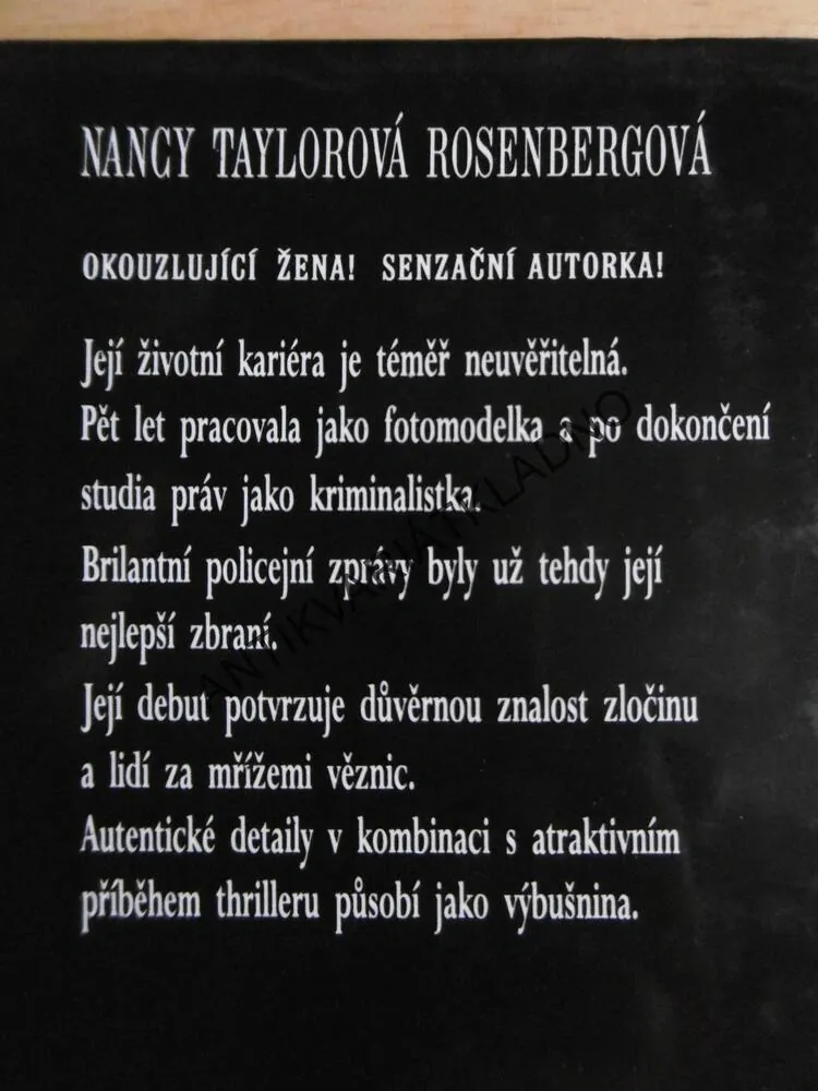 POLEHČUJÍCÍ OKOLNOSTI, NANCY TAYLOROVÁ ROSENBERGOVÁ, **an
