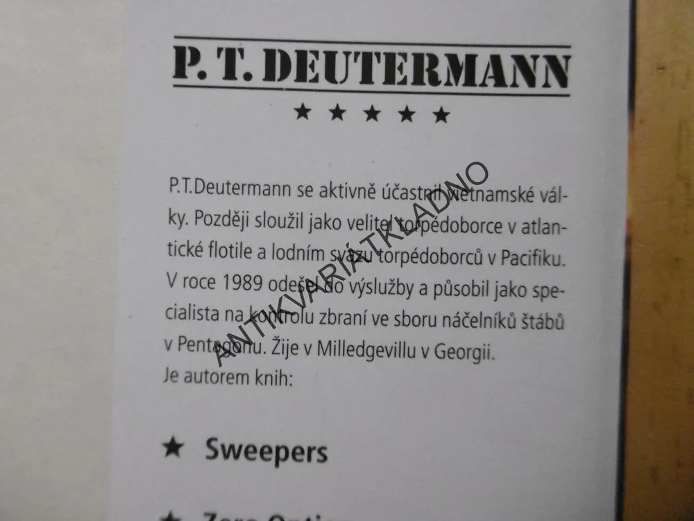 ZERO OPTION, NULOVÁ VARIANTA, P. T. DEUTERMANN, **an