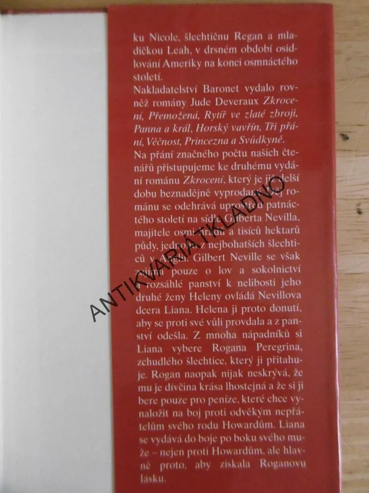 ZKROCENÍ, JUDE DEVERAUX, **an