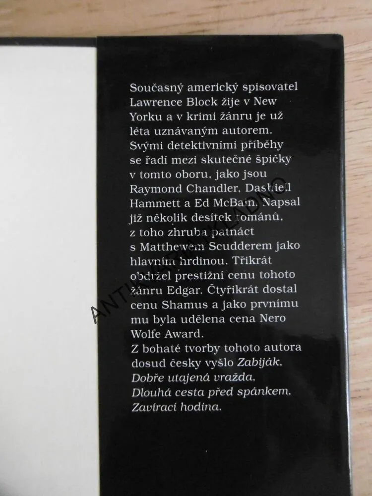 DLOUHÁ ŘADA MRTVÝCH, LAWRENCE BLOCK, **an