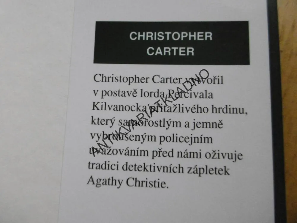 STÍN VÍTĚZE, CHRISTOPHER CARTER, **an