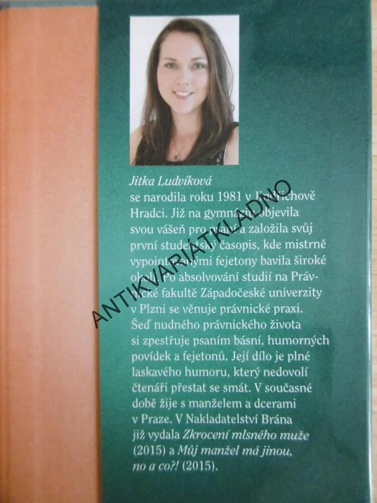 OSVÍCENÍ ZOUFALÉHO MUŽE, JITKA LUDVÍKOVÁ, **an
