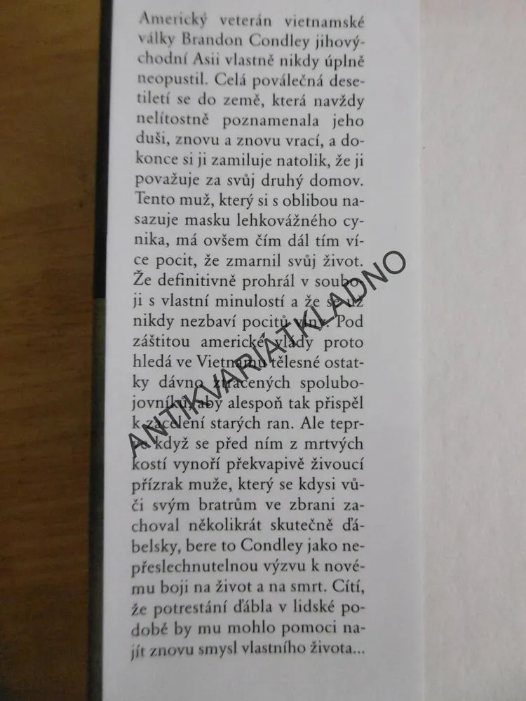 ZTRACENÍ VOJÁCI, JAMES WEBB, **an
