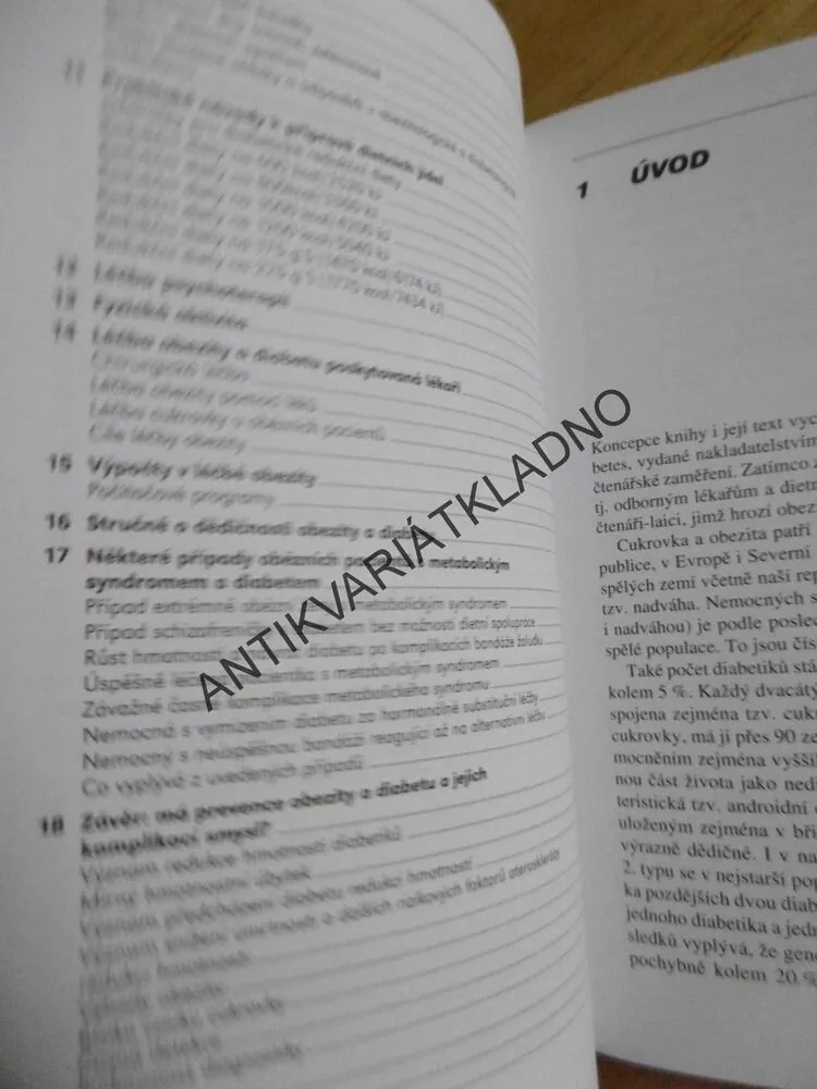 CUKROVKA A OBEZITA, ŠTĚPÁN SVAČINA, **an