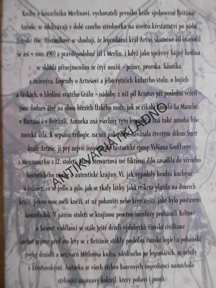 KOUZELNÍK MERLIN 1-4, MARY STEWARTOVÁ, **an