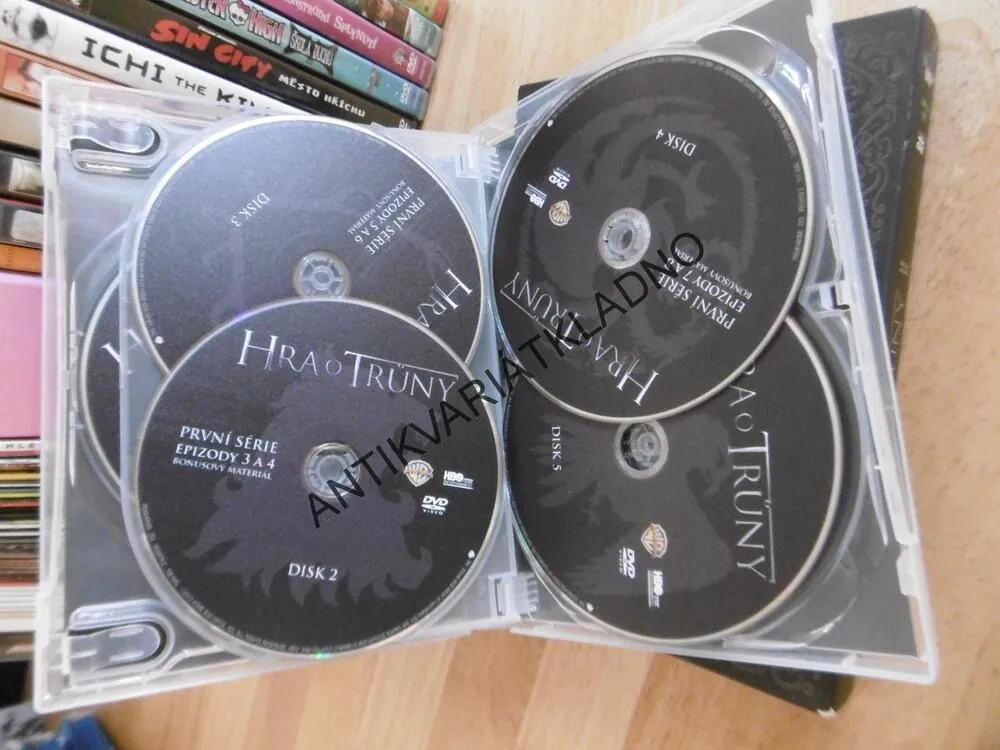 HRA O TRŮNY, PRVNÍ SÉRIE, DVD FILM