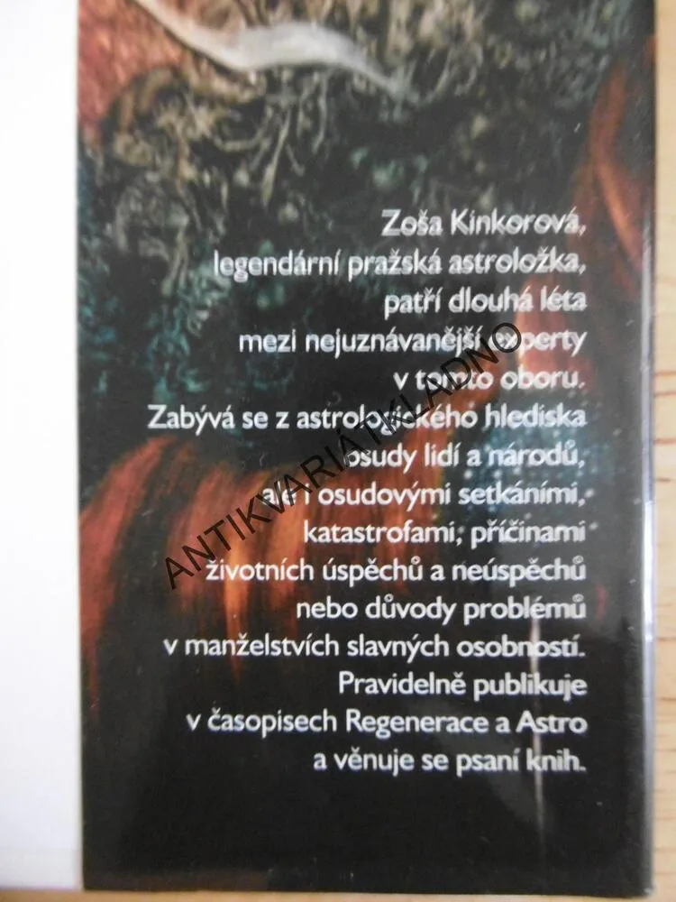 TAJEMSTVÍ OSUDU, ZOŠA KINKOROVÁ, **an