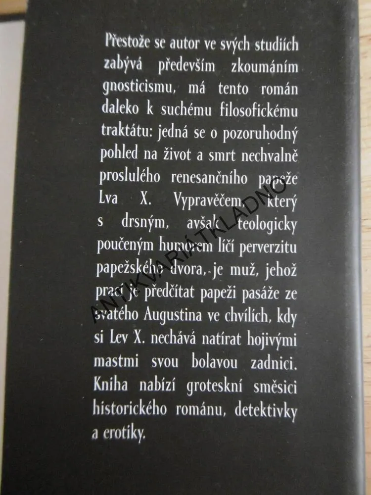 PAMĚTI TRPASLÍKA GNOSTIKA, DAVID MADSEN, **an