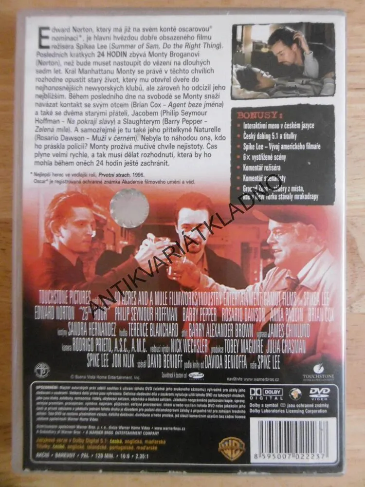 25. HODINA, DVD FILM