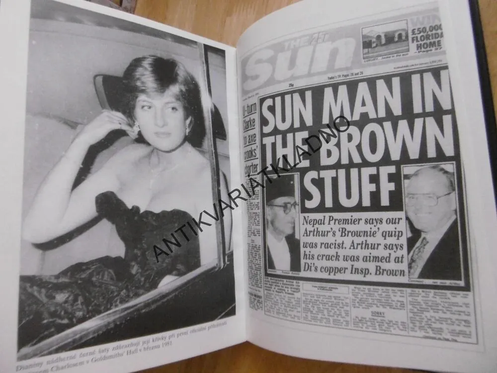 LADY DIANA, DIANA, KRÁLOVSKÁ RODINA A JÁ, ARTHUR EDWARDS, **an
