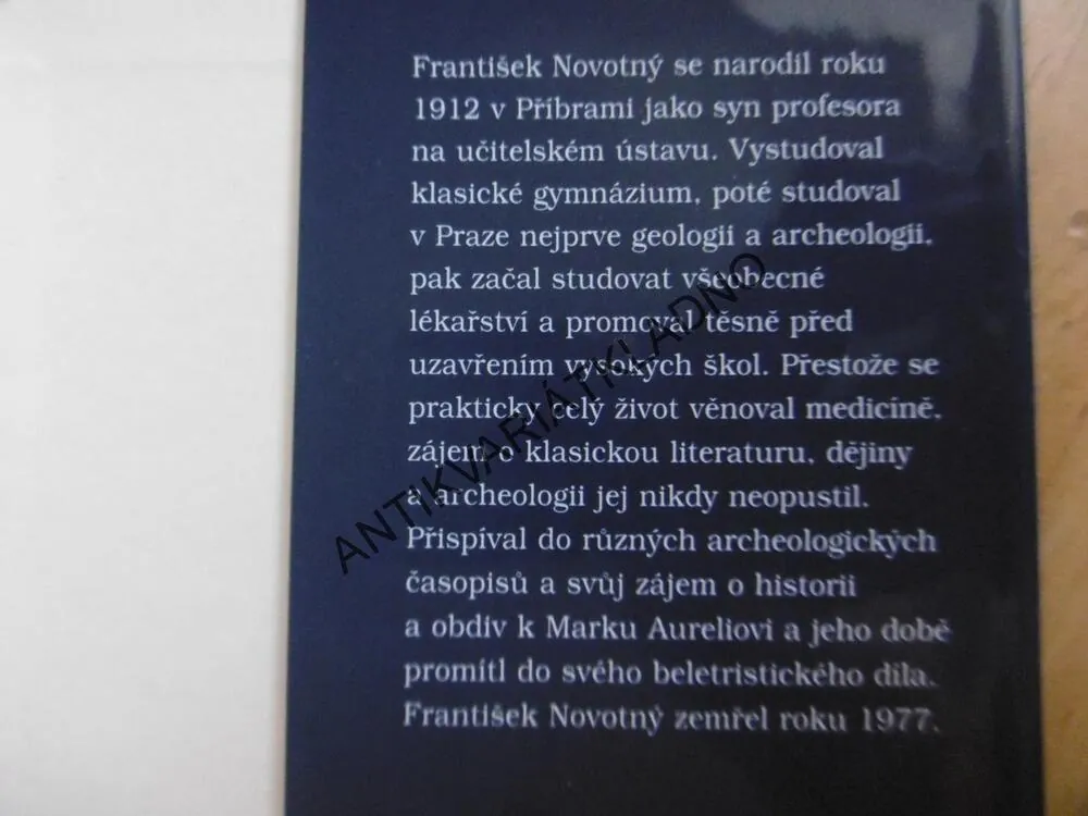 TVÁŘ BOHYNĚ VÁLKY, FRANTIŠEK NOVOTNÝ, **an