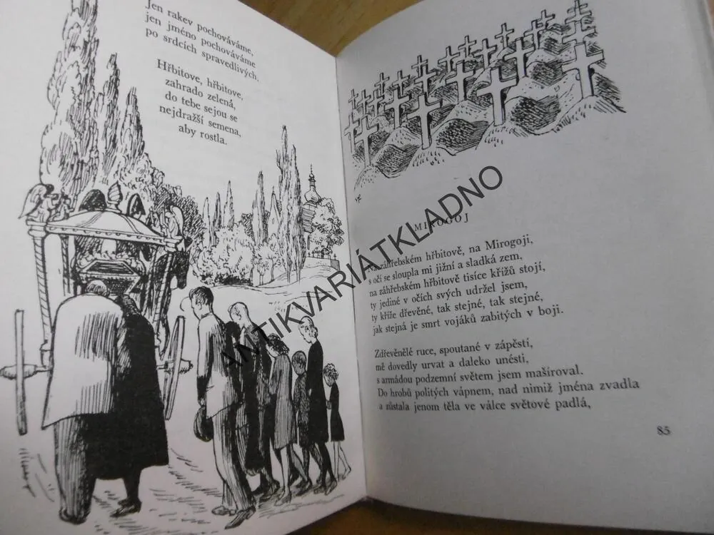 SLUNCE JE VELIKÝ BÁSNÍK, JIŘÍ WOLKER, **an