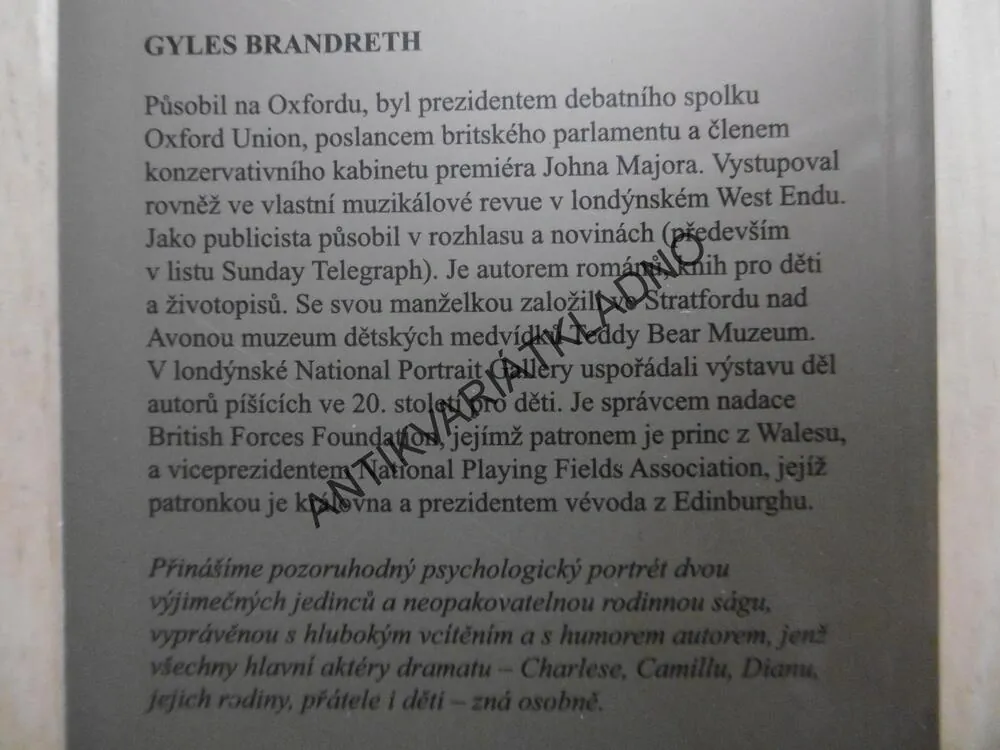 CHARLES A CAMILLA, PORTRÉT JEDNÉ LÁSKY, G.BRANDRETH, **an