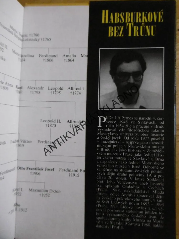 HABSBURKOVÉ BEZ TRŮNU, JIŘÍ PERNES, **an