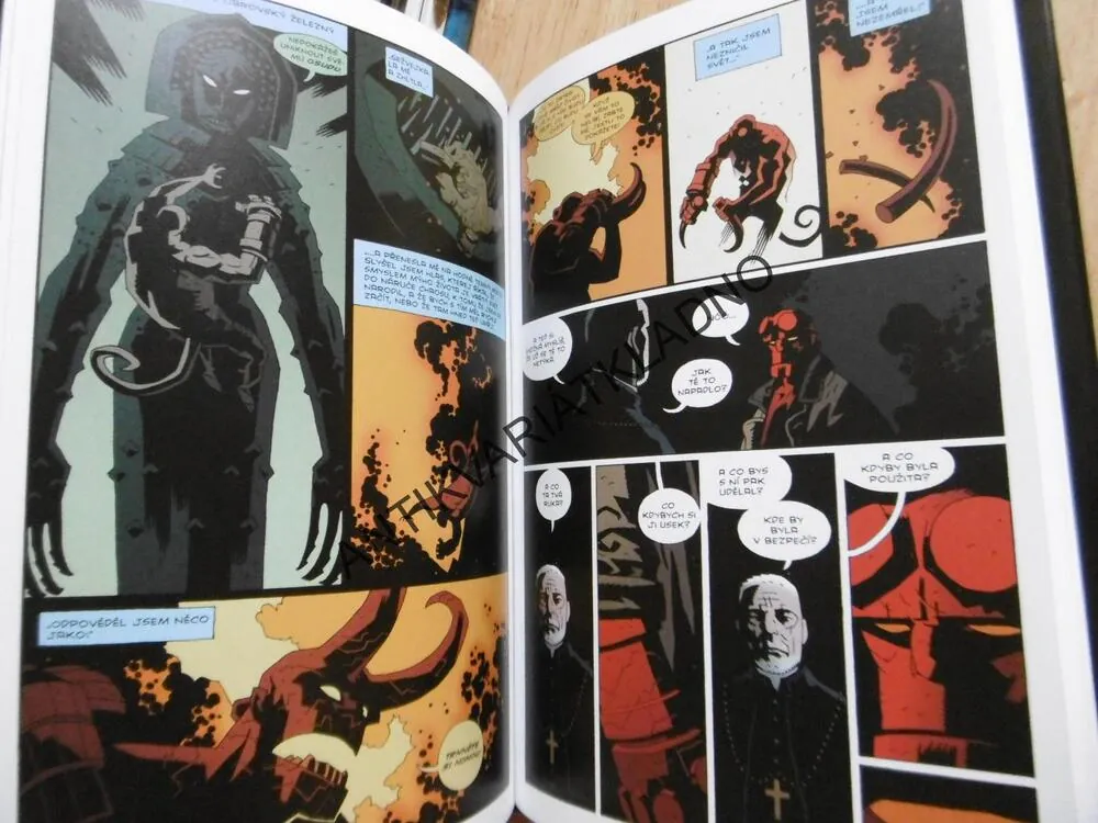 HELLBOY, PRAVÁ RUKA ZKÁZY, MIKE MIGNOLA, **an