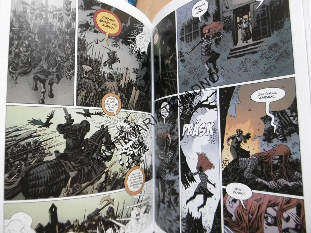 HELLBOY, BOUŘE A BĚSY, MIKE MIGNOLA, **an