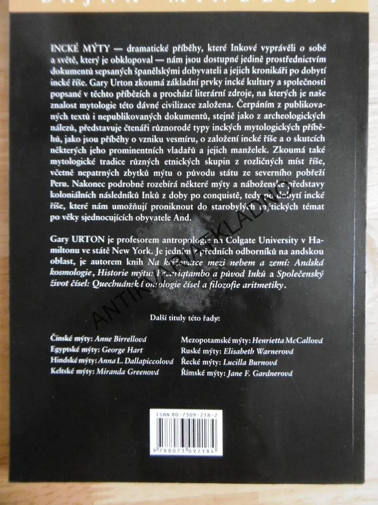 INCKÉ MÝTY, GARY URTON, **an
